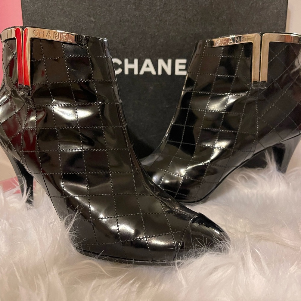 Authentic Chanel Booties - Picture 10 of 12